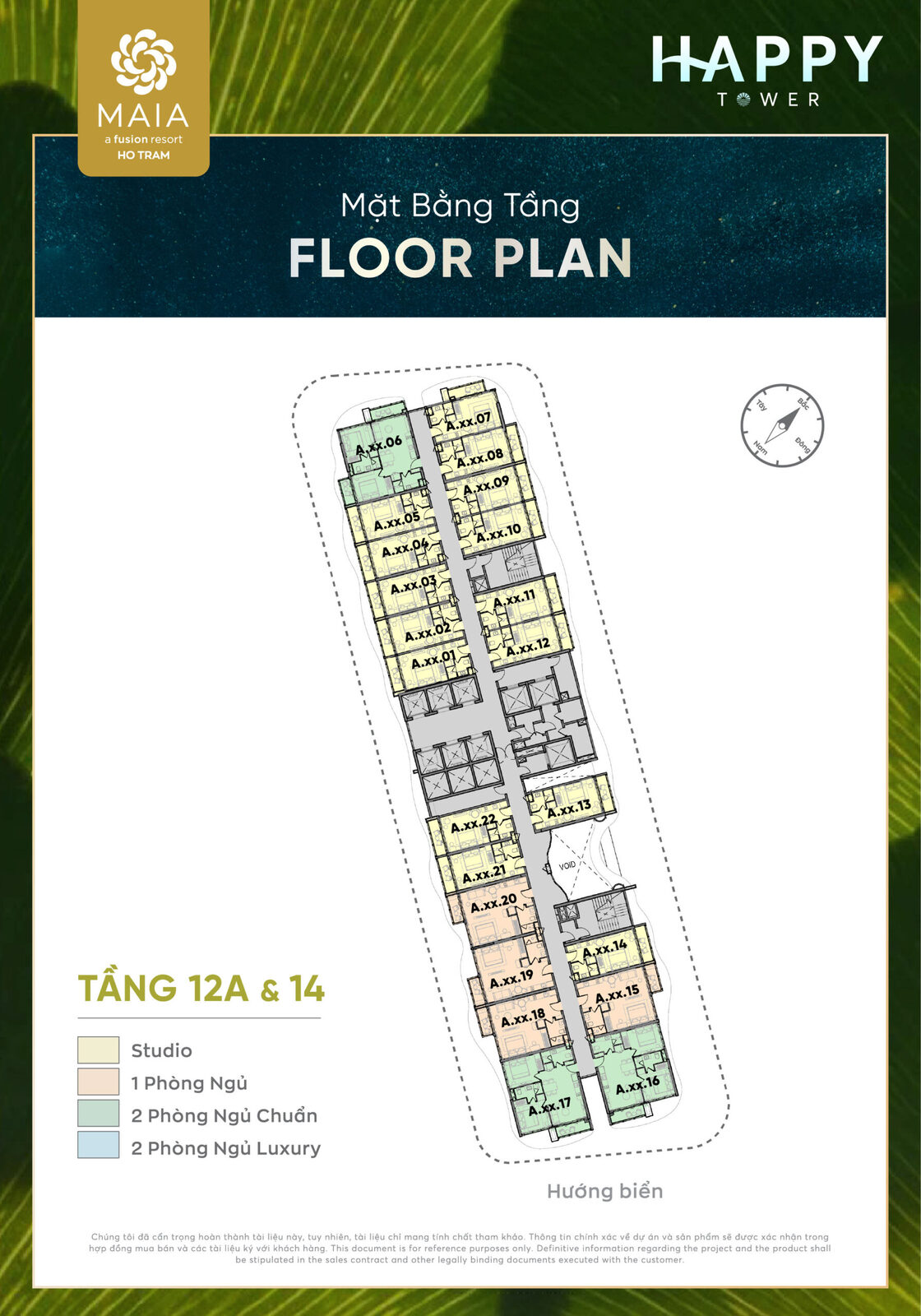 Mặt bằng tầng 09