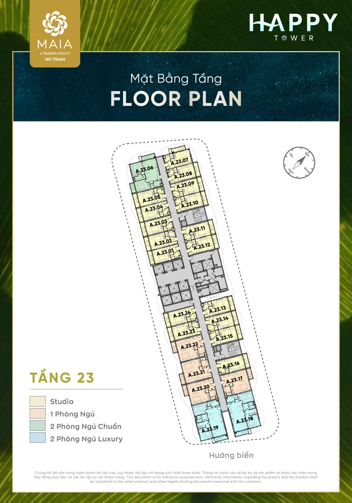 Mặt bằng tầng 12