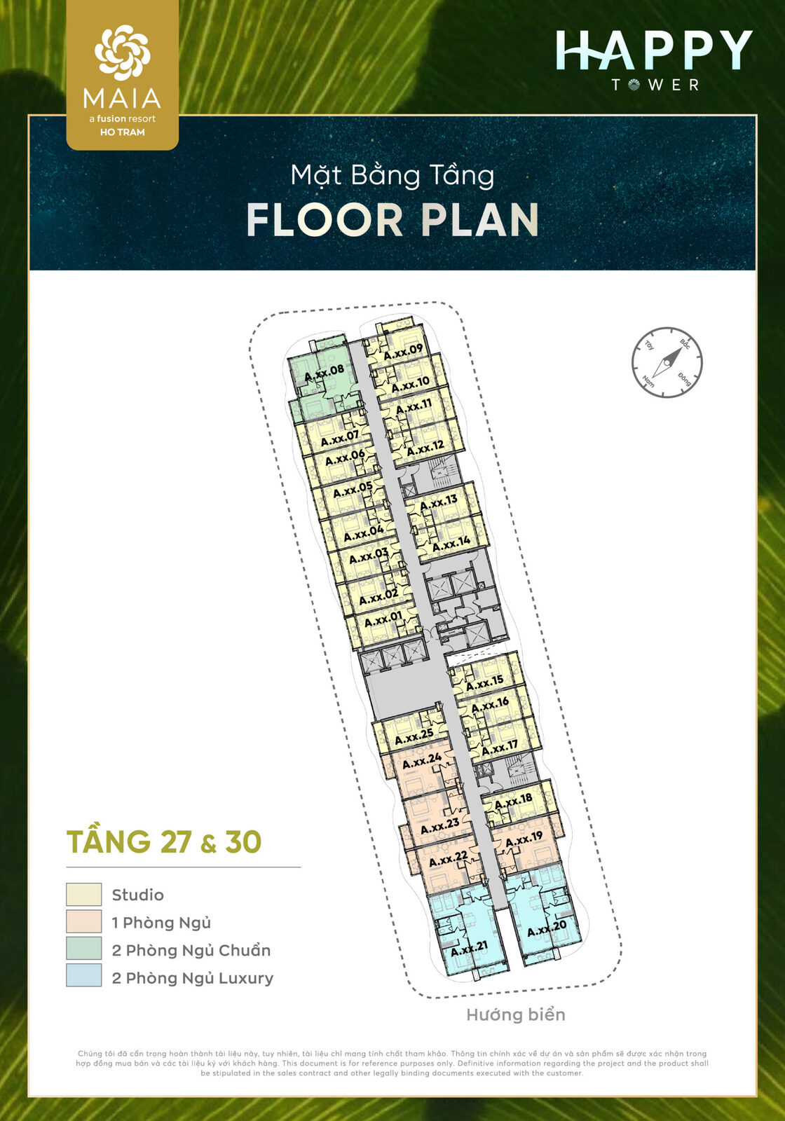 Mặt bằng tầng 16