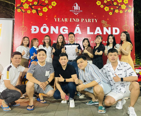 Đội ngũ Đông Á Land tại tiệc tất niên
